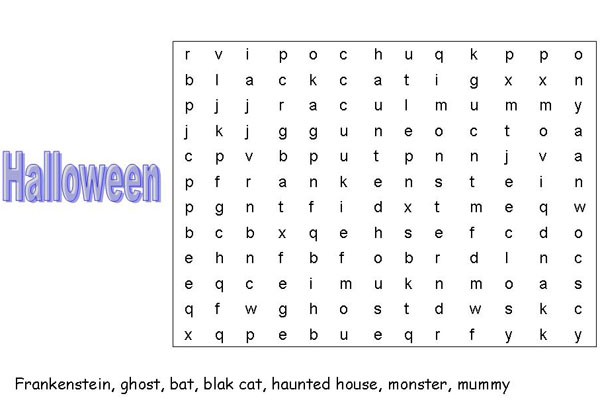 Juegos de Halloween para aprender inglés