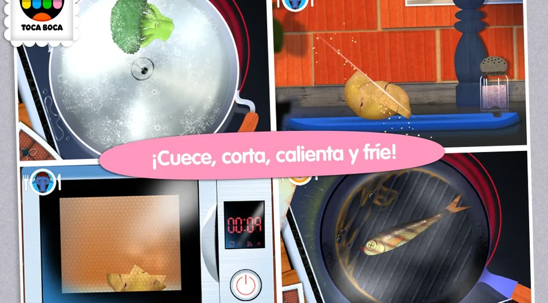 5 aplicaciones para los niños que quieren aprender a cocinar