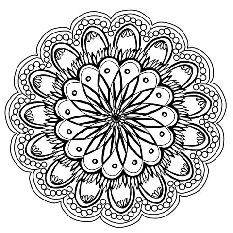 Mandalas Para Meditar Libro De Colorear Para Adultos Dia Noche